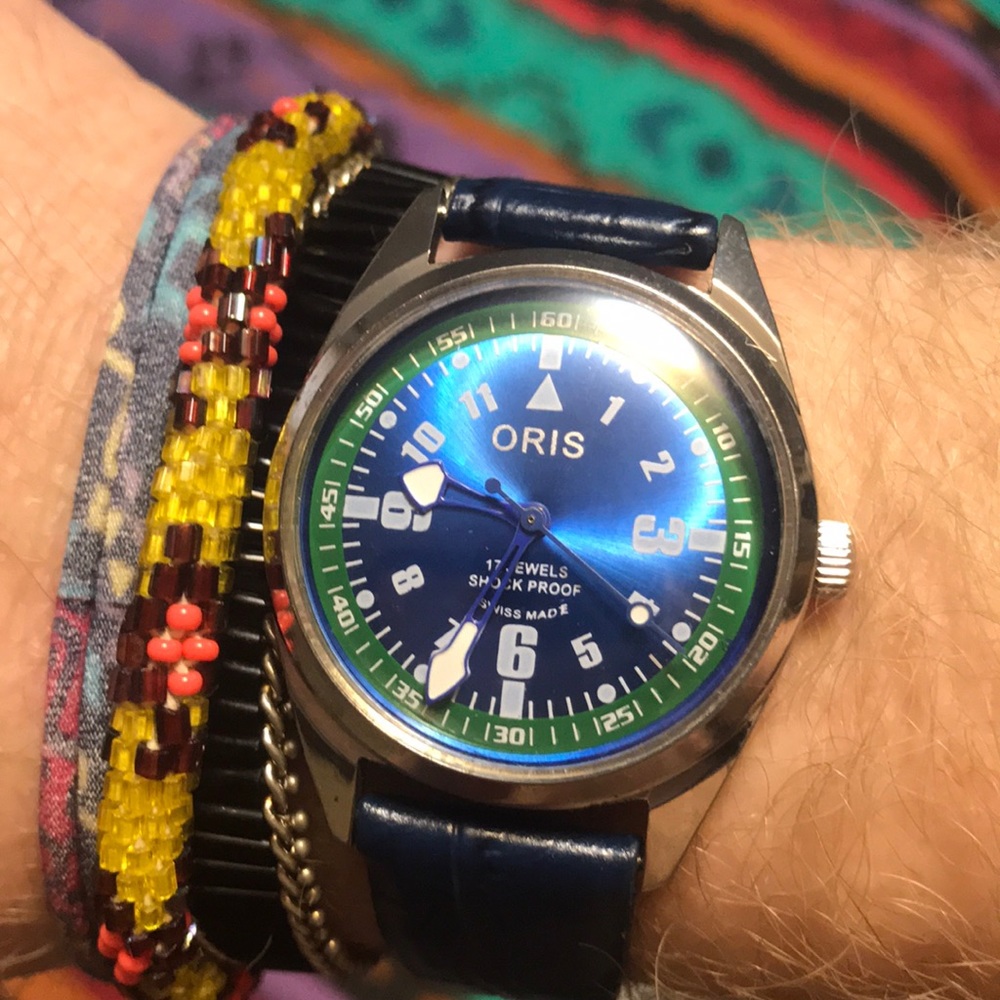 Vintage restored Oris Mechanical manual wind watch